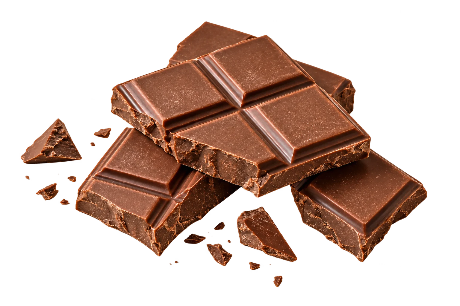 Chocolat en gros plan